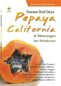 Sukses Budi Daya Pepaya California di Pekarangan dan Perkebunan