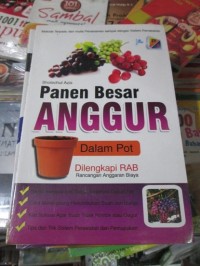 Panen Besar Anggur dalam Pot