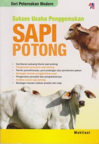 Sukses Usaha Penggemukan Sapi Potong